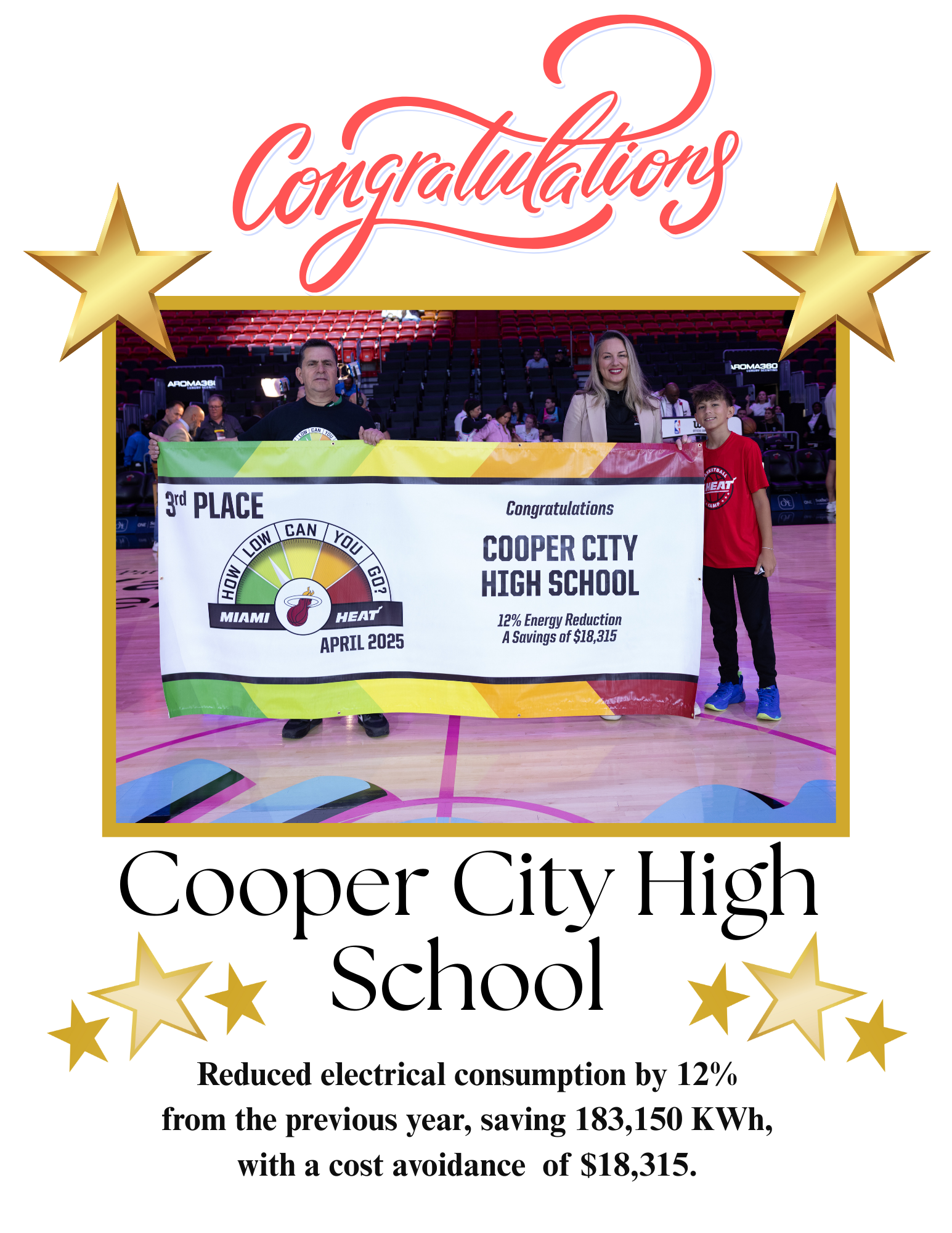  Congrat Cooper City High Flyer